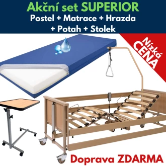 Polohovacie postele Akčný set Superior foto